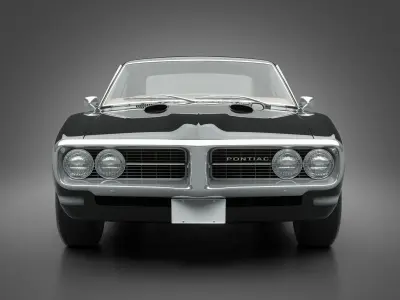 1968 Pontiac Firebird 3D model