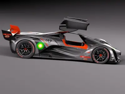 Mazda Furai Concept 2008 3D model