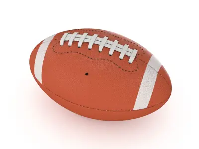 American Football 3D model