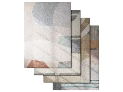 Carpet set 43 3D model