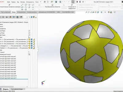 Soccer ball Free 3D model