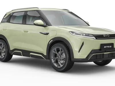 2025 BYD Atto 2 With Interior 3D model