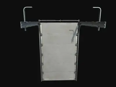 Garage Doors Low-poly 3D model