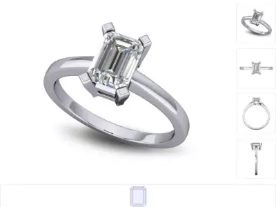Women ring 3dm stl render detail 3D print model buy