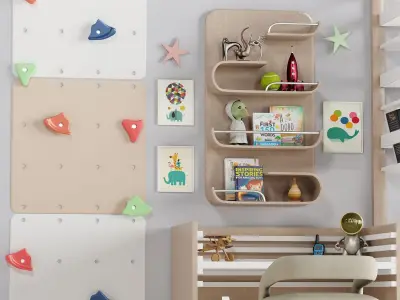 Children Room Set 6 3D model