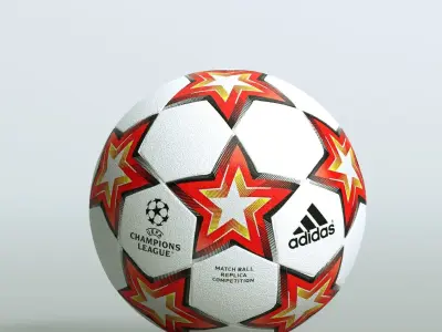 Chempions league ball 3D model