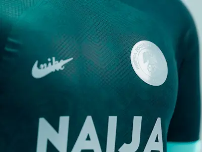 Nike Jersey Nigeria 2023 - CLO 3D 3D model