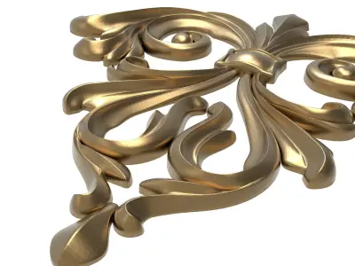  decorative pattern ready for 3D printing 3D model 228
