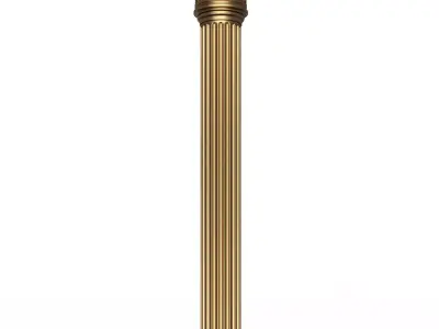 Column Capital 01103 Low-poly 3D model