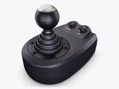 Simulator Gear Shifter M 1 3D model