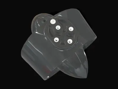 T500-THRUSTER-R1 Low-poly 3D model