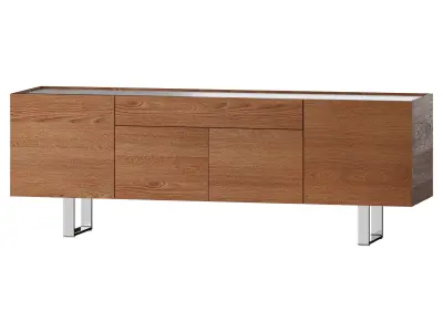 HORIZON SIDEBOARD WALNUT 3D model