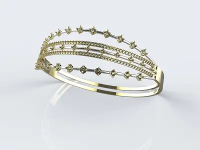Bracelet 3 3D print model