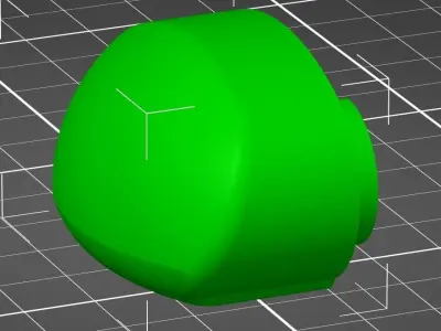 Cover for the cross members of the roof rack 3D print model