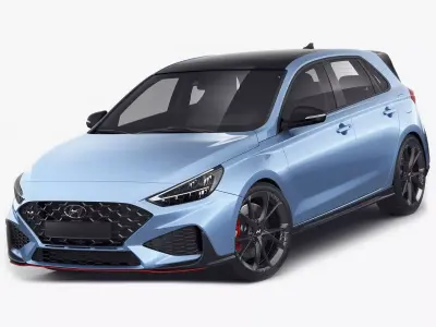 Hyundai i30 N 2021 3D model