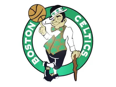 Boston Celtics logo 3D model