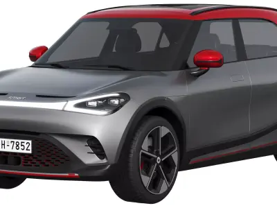 Smart 1 Brabus 3D model