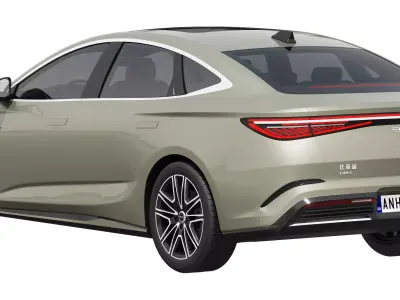 BYD Seal 7 DM-i 2025 3D model