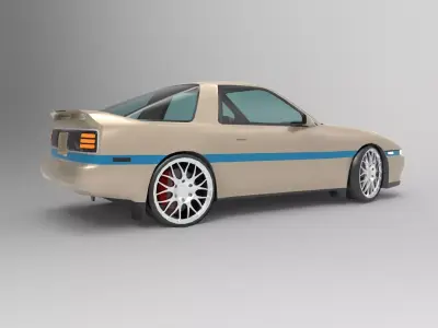 Toyota Supra MK3 3D model