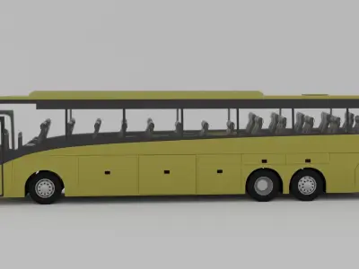 Volvo 9900 Luxury Bus  3D model