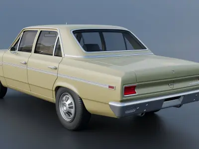 AMC Rambler Four-Door Sedan 1969 3D print model