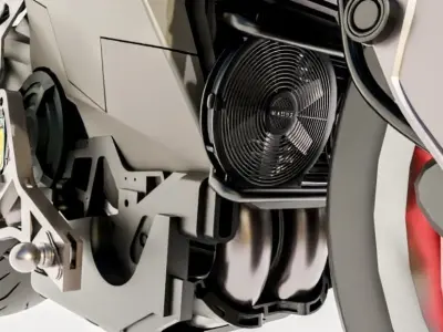 Maude Motorbike 3D model