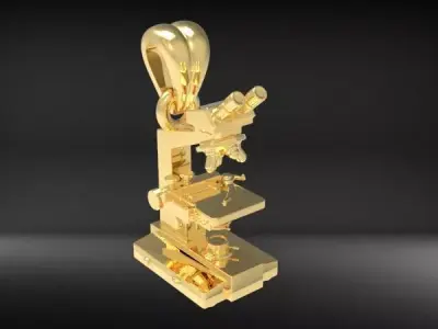 3D Microscope Pendant 3D print model