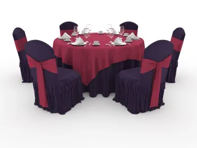 Collection Banquet Table and Chair 20