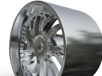 ASANTI AF862 WHEEL  3D print model