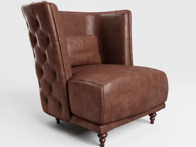 Chester Armchair 3D model