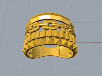 Portofino Ring 3D print model