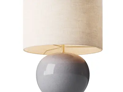Keramische tafellamp Marin 3D model