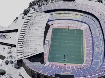 Camp Nou 3D model