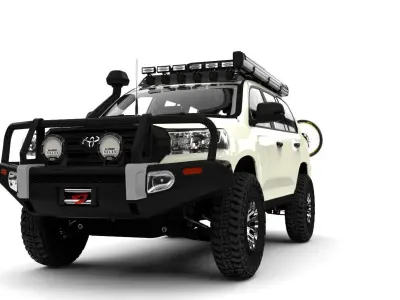 Toyota Land Cruiser ARB 2006  3D model