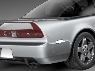 Acura NSX 1990 3D model