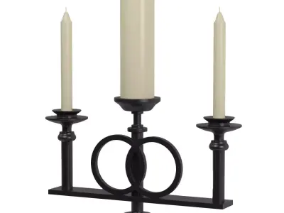 Candle 3D model