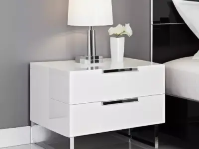 Furniture Nightstands Modern Low-poly 3D model