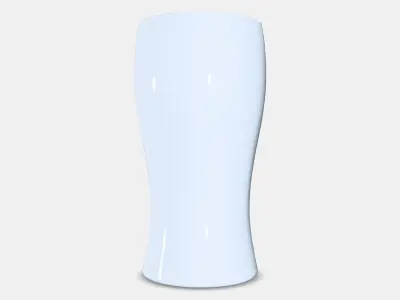 LODRAT Beer glass Low-poly 3D model