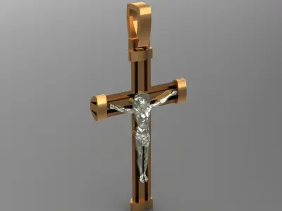 Cross 03 pendant 3D print model