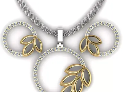 Necklace 3D print model purchase