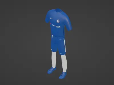 Chelsea Sportwear Low-poly 3D model
