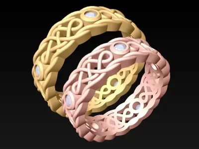 Wedding Rings - N116238 3D print model