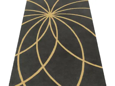 Rug Set 1177 3D model