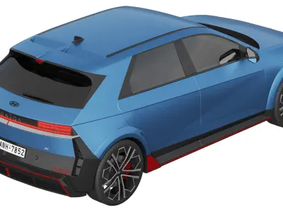 Hyundai Ioniq 5 N 3D model