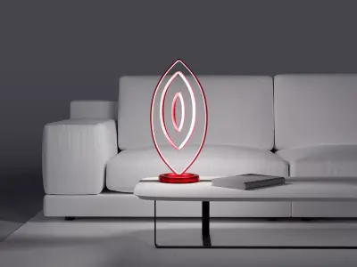 Table Lamp Free 3D model 5