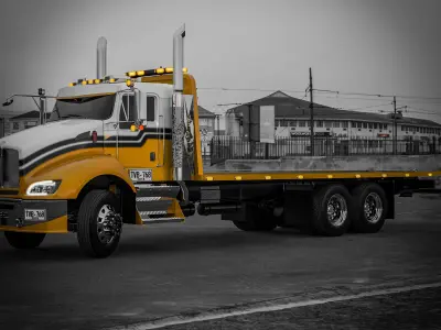 Kenworth T460 Tow Truck  3D model