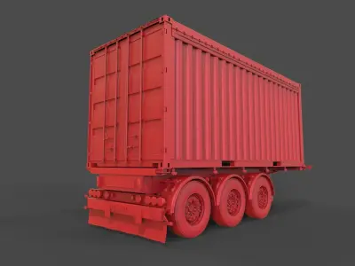 Trailer mod14 3D print model