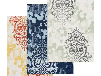 Rug Set 2209 3D model