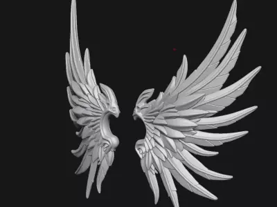 Wings 3D print model