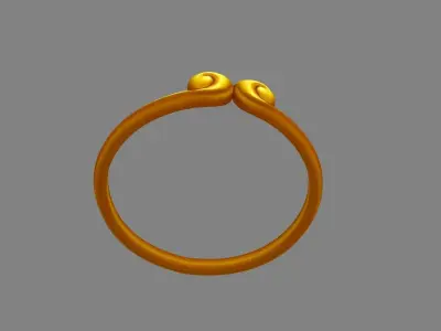 the Incantation of the Golden Hoop - Journey to the West Low-poly 3D model